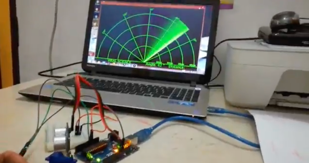 Ultrasonic Radar with Arduino